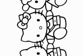 Printable Coloring Pages Of Hello Kitty and Friends Hello Kitty and Friends Coloring Pages Slim Image