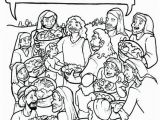 Printable Coloring Pages Of Jesus Feeding the 5000 Jesus Feeds 5000 Coloring Page – Children S Ministry Deals