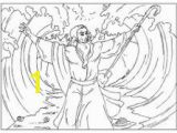 Printable Coloring Pages Of Moses Parting the Red Sea 28 Best Moses Parting the Red Sea Images On Pinterest