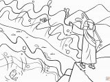 Printable Coloring Pages Of Moses Parting the Red Sea Moses 10 Plagues Egypt and Crossing the Red Sea Bible Craft In