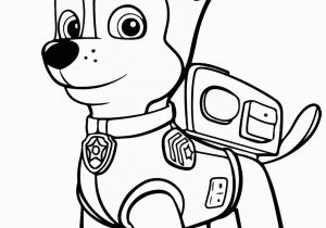 Printable Coloring Pages Of Paw Patrol Paw Patrol Chase Coloring Page