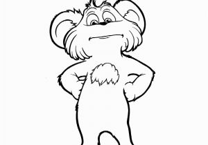 Printable Coloring Pages Of the Lorax Charming Creature 16 Lorax Coloring Pages Pictures Print