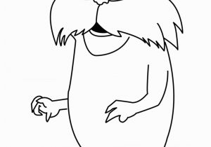 Printable Coloring Pages Of the Lorax Free Printable Lorax Coloring Pages for Kids