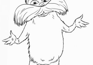 Printable Coloring Pages Of the Lorax Lorax Coloring Page