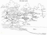 Printable Coloring Pages Of the Water Cycle Water Cycle for Kids Coloring Page Coloring Home