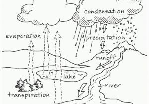 Printable Coloring Pages Of the Water Cycle within Water Cycle Coloring Page Free Coloring Pages Line