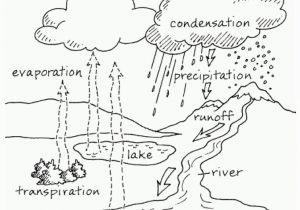 Printable Coloring Pages Of the Water Cycle within Water Cycle Coloring Page Free Coloring Pages Line