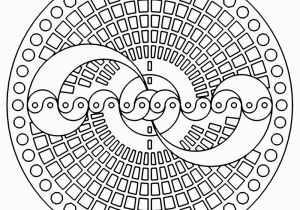 Printable Coloring Pages Yin Yang Geometric