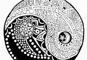 Printable Coloring Pages Yin Yang Image Result for Yin Yang Coloring Pages