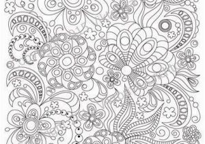 Printable Complex Coloring Pages Pdf Zentangle Art Coloring Page for Adults Printable Doodle Flowers