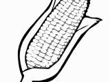 Printable Corn On the Cob Coloring Pages Corn Coloring Page with Images