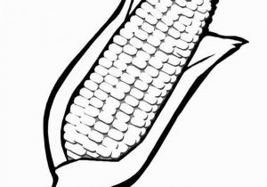 Printable Corn On the Cob Coloring Pages Corn Coloring Page with Images