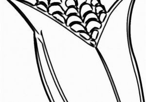 Printable Corn On the Cob Coloring Pages Corn On the Cob