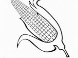 Printable Corn On the Cob Coloring Pages Corn the Cob Coloring Page at Getdrawings
