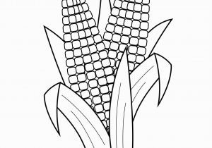 Printable Corn On the Cob Coloring Pages Free Coloring Pages