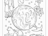 Printable Creation Day 1 Coloring Page Primary 6 Lesson 3 the Creation