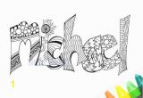 Printable Custom Name Coloring Pages Instant Download – Print and Color Your Name Michael