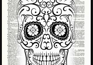 Printable Day Of the Dead Coloring Pages Best Coloring Printablegar Skull Pages for Kids Female