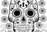 Printable Day Of the Dead Coloring Pages Free Printable Day Of the Dead Coloring Pages