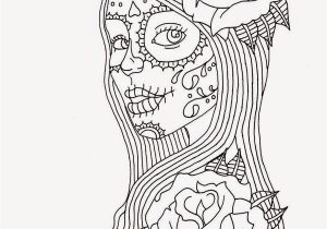 Printable Day Of the Dead Coloring Pages Pin On Colorings