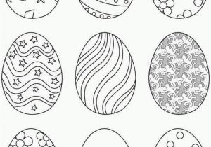 Printable Easter Egg Coloring Pages Cute Easter Egg Coloring Pages Clip Art Library