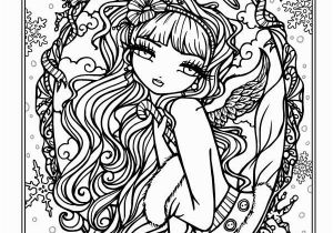 Printable Fairy Coloring Pages Christmas Fairy Coloring Pages Awesome Coloring Pages for Girls