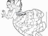 Printable Fairy Princess Coloring Pages Barbie Princesse