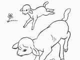 Printable Farm Animal Coloring Pages Farm Animal Coloring Page Running Lambs