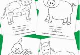 Printable Farm Animals Coloring Pages Farm Animal Coloring Pages
