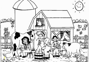 Printable Farm Coloring Pages Farm Coloring Pages