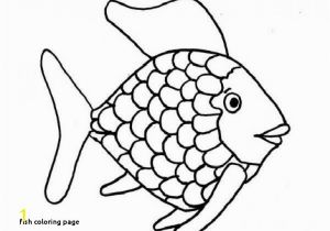 Printable Fish Coloring Pages Fish Coloring Page Kids Printable Rainbow Fish Coloring Page Free