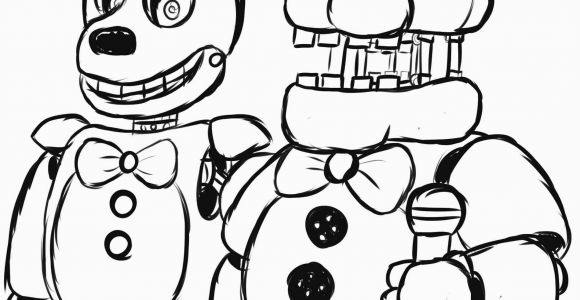 Printable Five Nights at Freddy S Coloring Pages Five Nights at Freddys Drawings