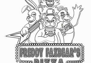 Printable Five Nights at Freddy S Coloring Pages Friday at Freddys Coloring Pages to Print Coloring Pages