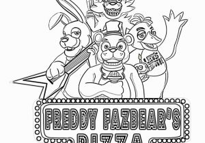 Printable Five Nights at Freddy S Coloring Pages Friday at Freddys Coloring Pages to Print Coloring Pages