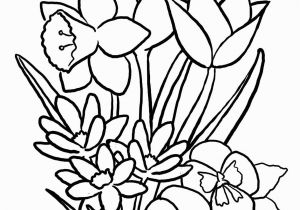 Printable Flower Coloring Pages for Kids Free Printable Flower Coloring Pages for Kids Best