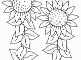 Printable Flower Coloring Pages for Kids Free Printable Sunflower Coloring Pages for Kids