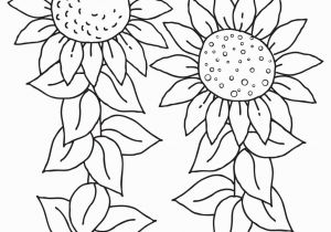 Printable Flower Coloring Pages for Kids Free Printable Sunflower Coloring Pages for Kids