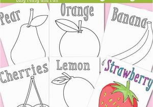 Printable Fruit Coloring Pages Fruit Coloring Pages Free Printable