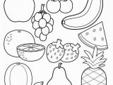 Printable Fruit Coloring Pages Frutta Preschool Worksheets