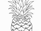 Printable Fruit Coloring Pages Pineapple Fruit Coloring Pages for Students