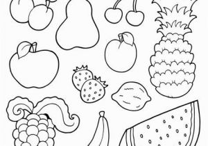 Printable Fruits and Vegetables Coloring Pages Coloring Book with Fruits Images Vector Illustration