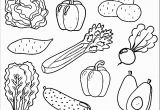 Printable Fruits and Vegetables Coloring Pages Free Coloring Pages Of Ve Able Gardens