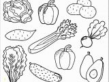 Printable Fruits and Vegetables Coloring Pages Free Coloring Pages Of Ve Able Gardens