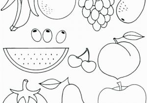 Printable Fruits and Vegetables Coloring Pages Fruits and Ve Ables Coloring Pages at Getcolorings
