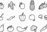 Printable Fruits and Vegetables Coloring Pages Fruits and Ve Ables Coloring Pages Coloring Pages