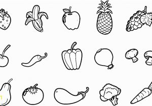 Printable Fruits and Vegetables Coloring Pages Fruits and Ve Ables Coloring Pages Coloring Pages