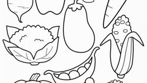 Printable Fruits and Vegetables Coloring Pages Healthy Ve Ables Coloring Page Sheet Fruit and Dairy