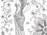 Printable Geisha Coloring Pages Coloring for Adults Kleuren Voor Volwassenen