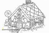 Printable Gingerbread House Coloring Pages 30 Gingerbread House Coloring Pages