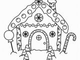 Printable Gingerbread House Coloring Pages Free Printable Gingerbread House Coloring Pages for the